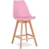 Scandinavian Style Stool - Wooden Legs - Denisse image 9
