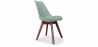 Buy Dining chair Denisse Scandi Style Premium Design With Cushion - Dark Legs Pastel green 59953 - prices