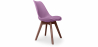 Buy Dining chair Denisse Scandi Style Premium Design With Cushion - Dark Legs Pastel purple 59953 with a guarantee
