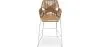 Rattan Boho Bali Design Stool - 75cm - Tale image 9