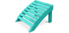 Buy Wooden Footstool for Garden Chair - Alana Green 60006 in the Europe