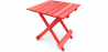 Buy Garden Table Adirondack Wood Outdoor Furniture - Alana Red 60007 - prices