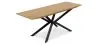 Rectangular Dining Table - Industrial Wood and Metal - Danr image 9