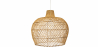 Buy Rattan Ceiling Lamp - Boho Bali Design Pendant Lamp - Mai Natural wood 60029 - in the EU