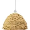 Buy Hanging Lamp Boho Style Natural Rattan - Ngu Natural wood 60038