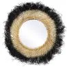 Buy Wall Mirror - Boho Bali Round Design (60 cm) - Bioe Natural wood 60059