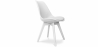 Buy Dining Chair - Scandinavian Style - Denisse White 59277 with a guarantee