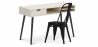 Buy Wooden Desk - Scandinavian Design - Beckett + Dining Chair - Stylix Black 60065 - in the EU
