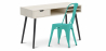 Buy Wooden Desk - Scandinavian Design - Beckett + Dining Chair - Stylix Pastel green 60065 in the Europe