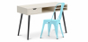 Buy Wooden Desk - Scandinavian Design - Beckett + Dining Chair - Stylix Aquamarine 60065 in the Europe