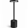 Buy Table Lamp Modern Rechargeable USB LED – Dimmable Light – Treye Black 60099