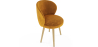 Buy Velvet upholstered dining chair - Yuna  Yellow 60081 - in the EU