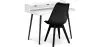 Wooden Desk Set - Scandinavian Design - Thora + Dining Chair - Scandinavian Design - Denisse image 9