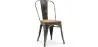 Dining Chair - Industrial Design - Steel and Wood - New Edition - Stylix image 9
