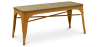 Buy Bench - Industrial Design - Wood and Metal - Stylix Gold 60131 at Privatefloor
