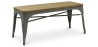 Buy Bench - Industrial Design - Wood and Metal - Stylix Dark grey 60131 in the Europe