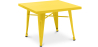 Buy Kid Table Stylix Industrial Design Metal - New Edition Yellow 60135 at Privatefloor