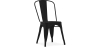Buy Dining chair Stylix industrial design Metal - New Edition Black 60136 - prices