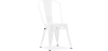 Buy Dining chair Stylix industrial design Metal - New Edition White 60136 in the Europe