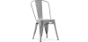 Buy Dining chair Stylix industrial design Metal - New Edition Light grey 60136 at Privatefloor