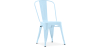 Buy Dining chair Stylix industrial design Metal - New Edition Light blue 60136 at Privatefloor