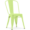 Buy Dining Chair - Industrial Design - Steel - New Edition - Stylix Pastel yellow 60136 in the Europe