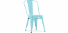 Buy Dining chair Stylix industrial design Metal - New Edition Aquamarine 60136 in the Europe