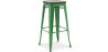 Buy Bar Stool - Industrial Design - Wood & Steel - 76 cm - New Edition- Stylix Green 60137 - in the EU