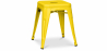 Buy Industrial Design Stool - 45cm - New Edition - Stylix Yellow 60139 - prices