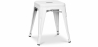 Buy Industrial Design Stool - 45cm - New Edition - Stylix White 60139 at Privatefloor