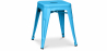 Buy Industrial Design Stool - 45cm - New Edition - Stylix Turquoise 60139 at Privatefloor