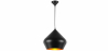 Buy Aluminum Ceiling Lamp - Industrial Design Pendant Lamp - Strong Black 22729 - in the EU