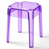 Buy Stool Low Transparent - 47cm - Victoria Queen Mauve 29572