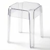 Stool Low Transparent - 47cm - Victoria Queen image 9