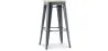 Bar Stool - Industrial Design - Wood & Steel - 76cm - New Edition - Stylix image 9