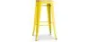 Bar Stool - Industrial Design - Wood & Steel - 76cm - New Edition - Stylix image 9