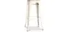 Bar Stool - Industrial Design - Wood & Steel - 76cm - New Edition - Stylix image 9