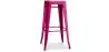 Bar Stool - Industrial Design - Wood & Steel - 76cm - New Edition - Stylix image 9