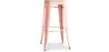 Bar Stool - Industrial Design - Wood & Steel - 76cm - New Edition - Stylix image 9
