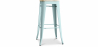 Buy Bar Stool - Industrial Design - Wood & Steel - 76cm - New Edition - Stylix Pale Green 60144 with a guarantee
