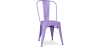 Buy Dining Chair - Industrial Design - Steel - Matt - New Edition -Stylix Pastel purple 60147 in the Europe