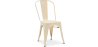 Buy Dining Chair - Industrial Design - Steel - Matt - New Edition -Stylix Cream 60147 - in the EU