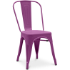 Buy Dining Chair - Industrial Design - Steel - Matt - New Edition -Stylix Purple 60147 with a guarantee
