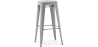 Buy Bar stool Stylix industrial design Metal - 76 cm - New Edition Steel 60148 at Privatefloor