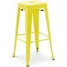 Buy Bar Stool – Industrial Style – Steel – 76 cm – Stylix Yellow 60148