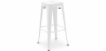 Buy Bar stool Stylix industrial design Metal - 76 cm - New Edition White 60148 at Privatefloor