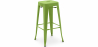 Buy Bar stool Stylix industrial design Metal - 76 cm - New Edition Light green 60148 with a guarantee