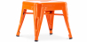 Buy Kid Stool Stylix Industrial Design Metal - New Edition Orange 60151 in the Europe