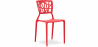 Buy Outdoor Chair - Design Garden Chair - Viena Red 29575 at Privatefloor