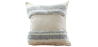 Buy Square Cotton Cushion Boho Bali Style (45x45 cm) cover + filling -  Kalinda Grey 60160 - in the EU